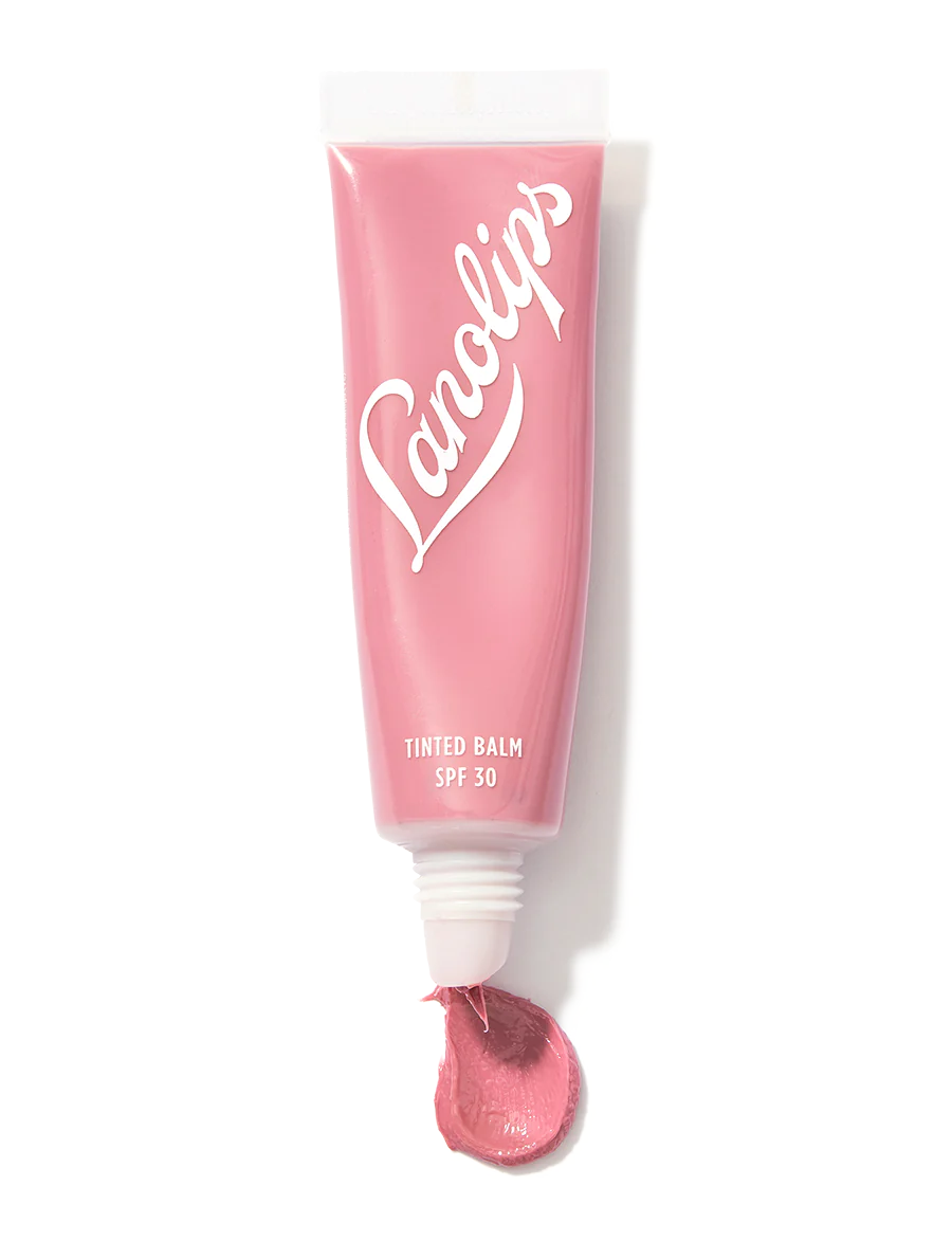#พร้อมส่ง Lanolips Tinted Lanolin SPF30 Lip Balm Rose
