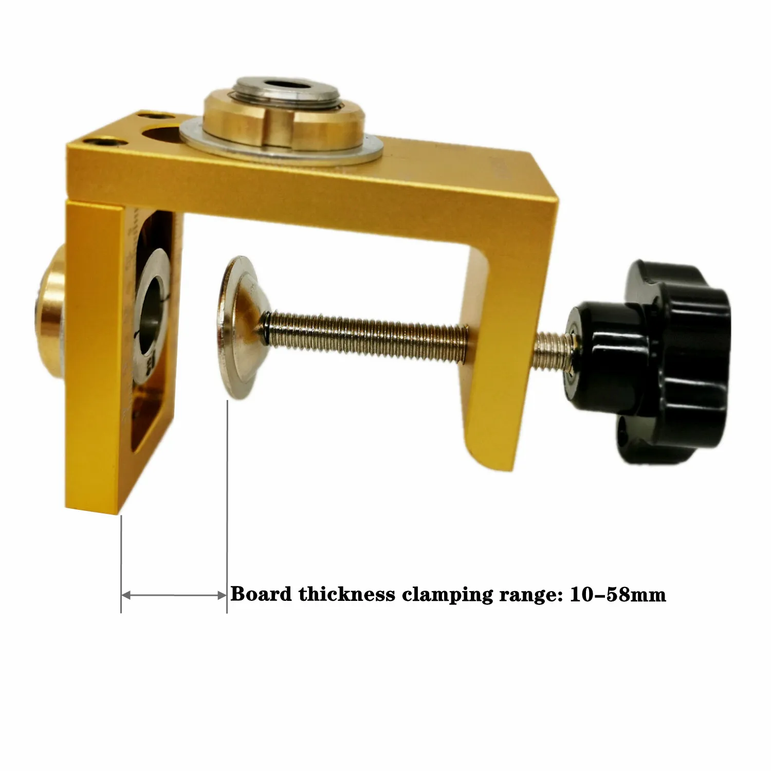 JIGHOLE JH-001-RG Doweling Jig, Fast Connecting Cam Fitting Drill Guide Jig - จิ๊กเจาะเดือยกลม จิ๊กเจาะเกือกม้า และเจาะฝังเดือยเหล็กยึดเกือกม้า JIGHOLE รุ่น JH-001-RG