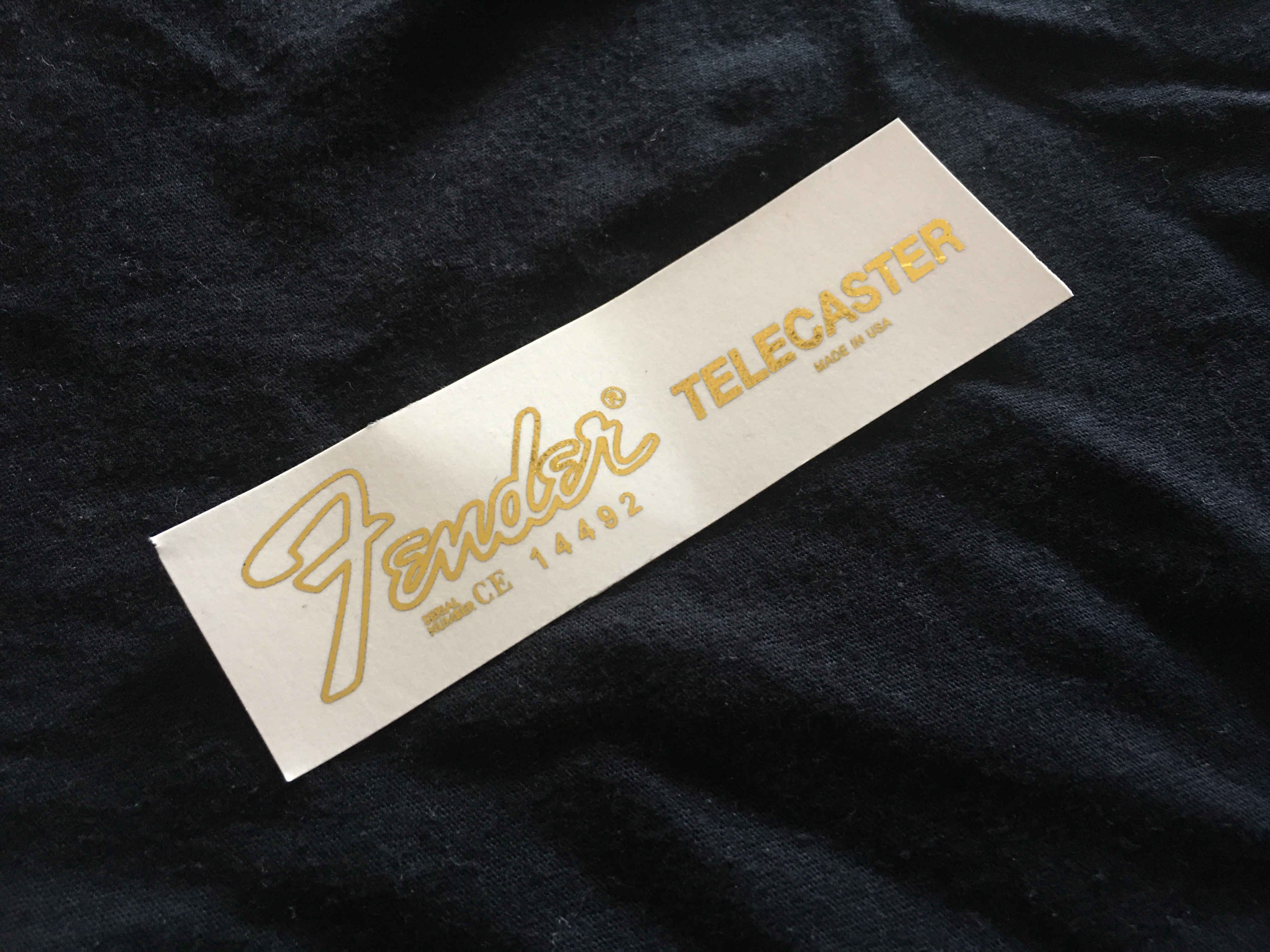 Fender Telecaster LTD Collector 1981 [Gold Metallic]