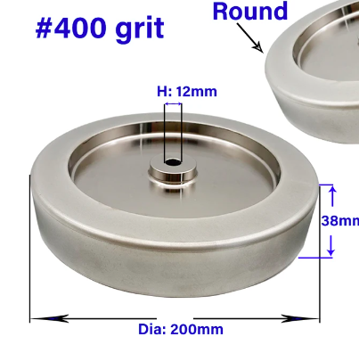 SIT TOOL 200mm (8 Inch) CBN Grinding Wheels for Tormek T3/T4 Sharpening System - 80, 160 400 and 1000 Grit - 200mm Dia*50mm Wide*12mm Arbor - หินลับ CBN ขนาด 200มม (8นิ้ว) มีความละเอียด 80, 160, 400 และ 1000 กริต (สินค้าสั่งซื้อล่วงหน้า Pre Order)