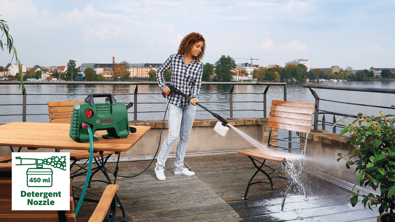 BOSCH EasyAquatak 110 - เครื่องฉีดน้ำแรงดันสูง BOSCH รุ่น EasyAquatak 110 - 06008A7FK0