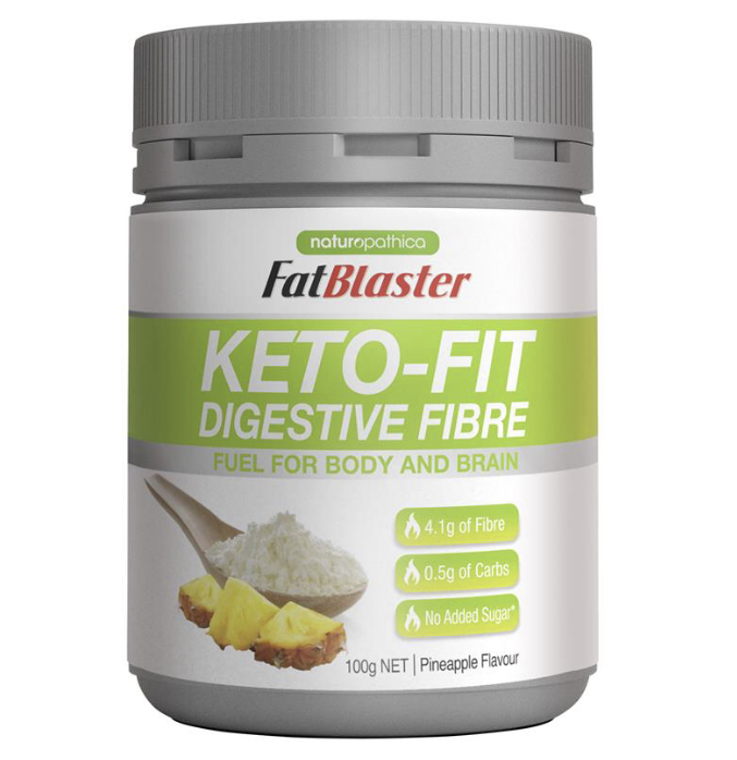 Naturopathica Fatblaster Keto Fit Fibre 100g(รสสับปะรด)