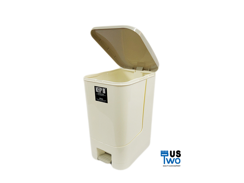 ถังขยะแบบเหยียบ ทรงเหลี่ยม ขนาด 28 ลิตร