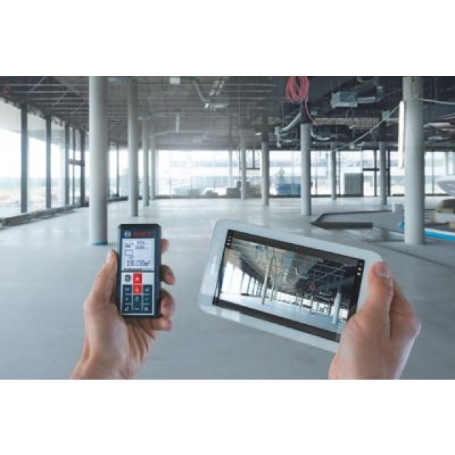 BOSCH GLM 100 C 100m. Laser Measure - เครื่องวัดระยะด้วยเลเซอร์ไกล 100ม. BOSCH รุ่น GLM 100 C - 06010727K0