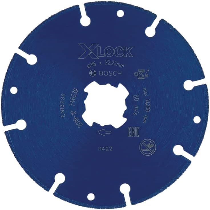 BOSCH 2608900532 X-LOCK Diamond cutting disc Diameter 115 cm Bore diameter 22.23 mm - ใบเพชรตัดเหล็กขนาด 4-1/2" - 2608900532