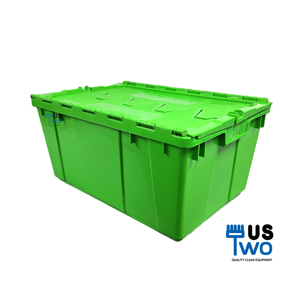 ลังพลาสติกทึบ ฝาพับคู่ 50 ลิตร