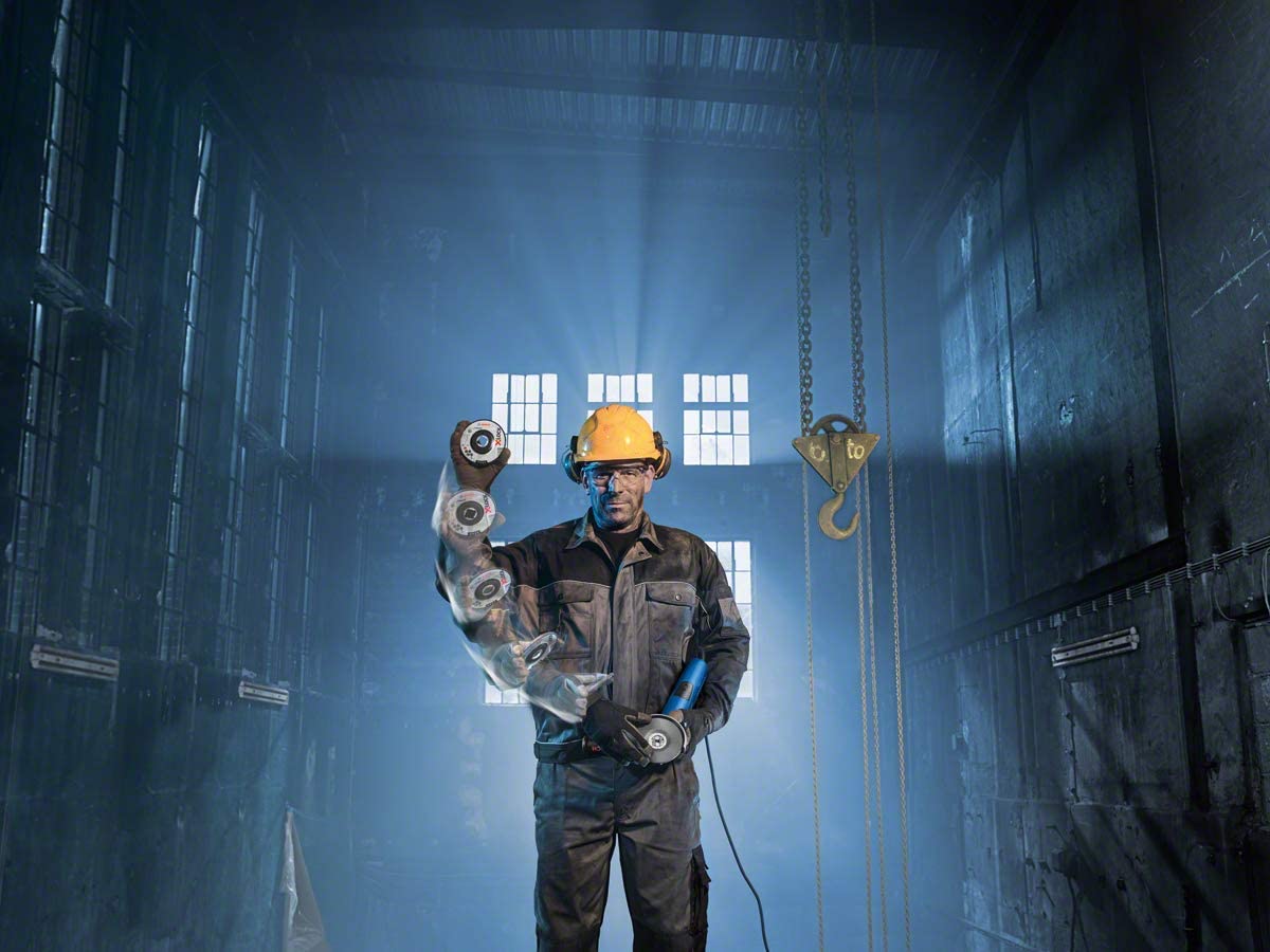 BOSCH GWX 9-125 S X-Lock 5-inch Angle Grinder - เครื่องเจียรไฟฟ้า 5 นิ้ว X-Lock Bosch รุ่น GWX 9-125 S - 06017B2000