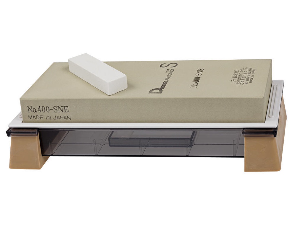 SUEHIRO DEBADO S Professional-use Whetstone for knives, Grit 6000 3000 1500 1000 600 and 320 - หินลับมีดสำหรับเชฟมืออาชีพ SUEHIRO รุ่น DEBADO S ความละเอียด 6000 3000 1500 1000 600 และ 320 grit