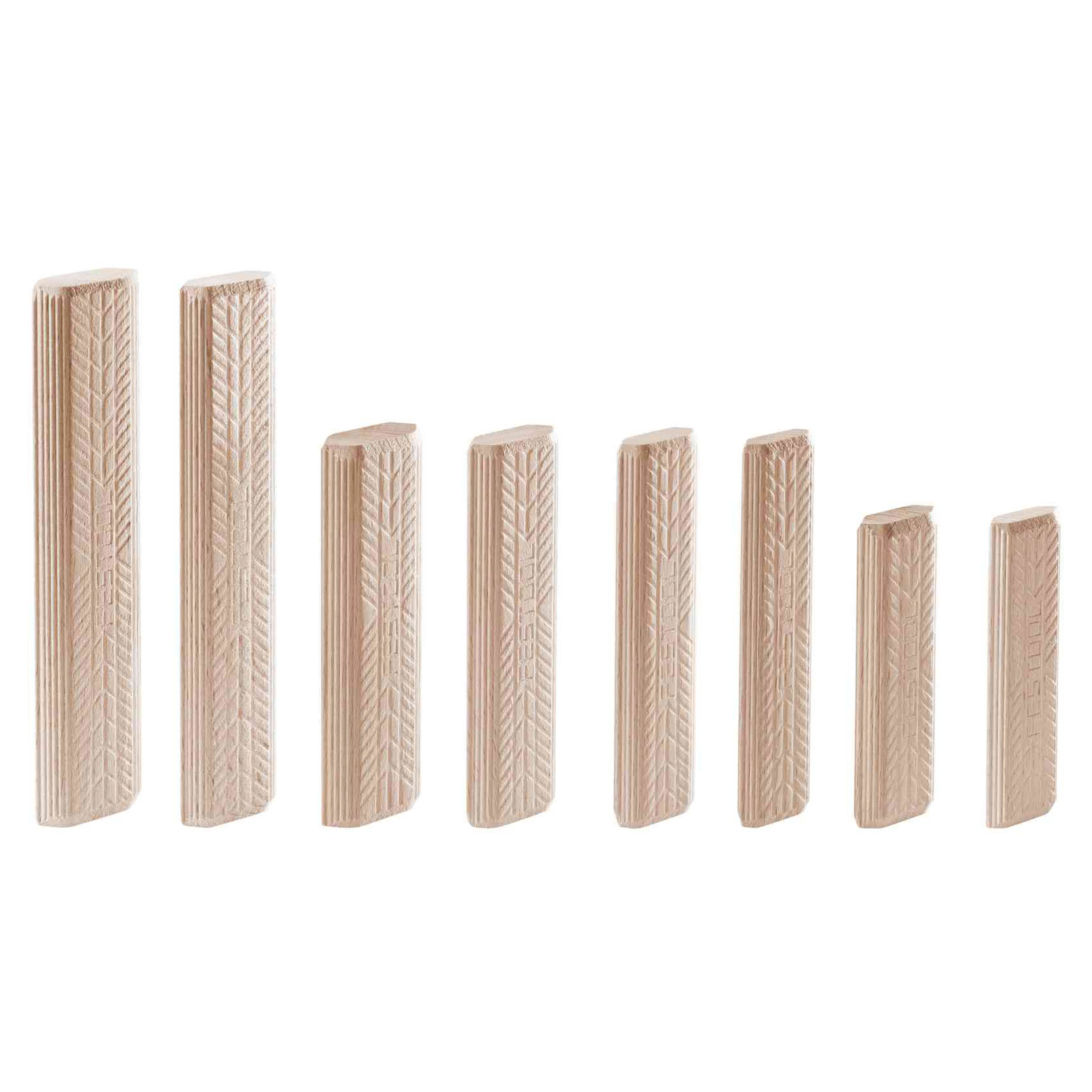 FESTOOL 498217 Beech DOMINO Tenons D 12x140/90 BU - ชุดเดือยไม้บีชขนาด 12x140 มม รวม 90 ชิ้น สำหรับเครื่องเจาะโดมิโน DF 700 (สินค้าสั่งซื้อล่วงหน้า Pre-Order)