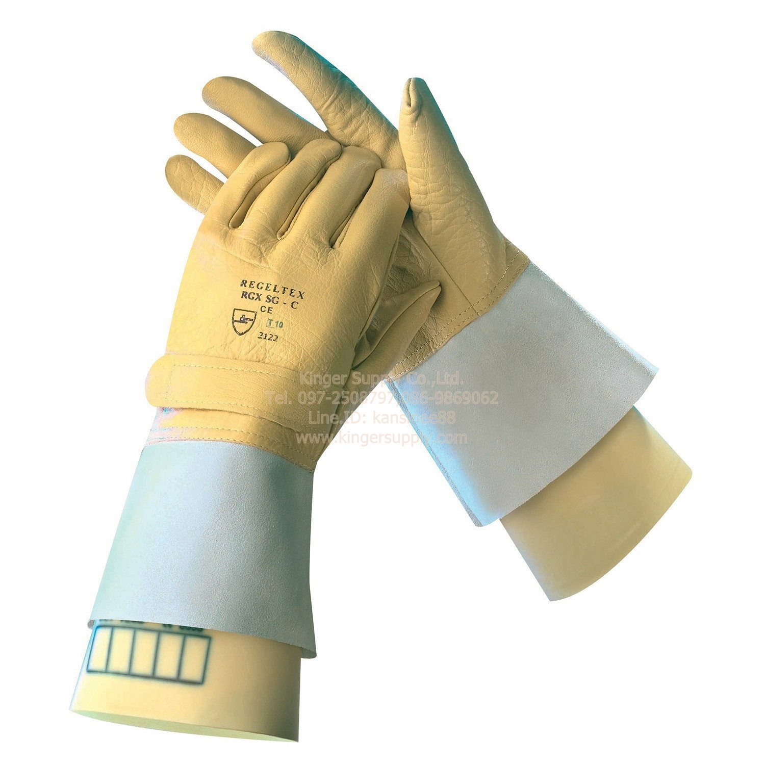 ถุงมือสวมทับกันไฟดูด ยี่ห้อ REGELTEX รุ่น RGXSG