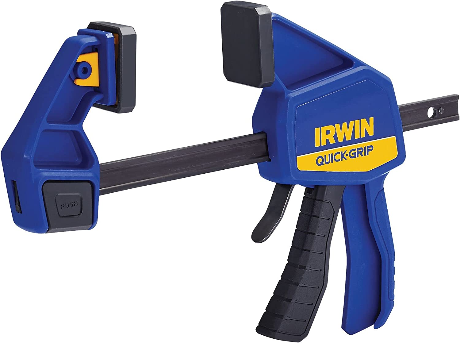 IRWIN 150-750mm. (6"- 30") Quick-Grip Medium Duty One-Handed Bar Clamp/ Spreader - แคล้มป์จับชิ้นงาน IRWIN Quick-Grip รุ่นใช้กับงานปานกลาง ขนาด 150มม - 750 มม. ( 6- 30 นิ้ว)