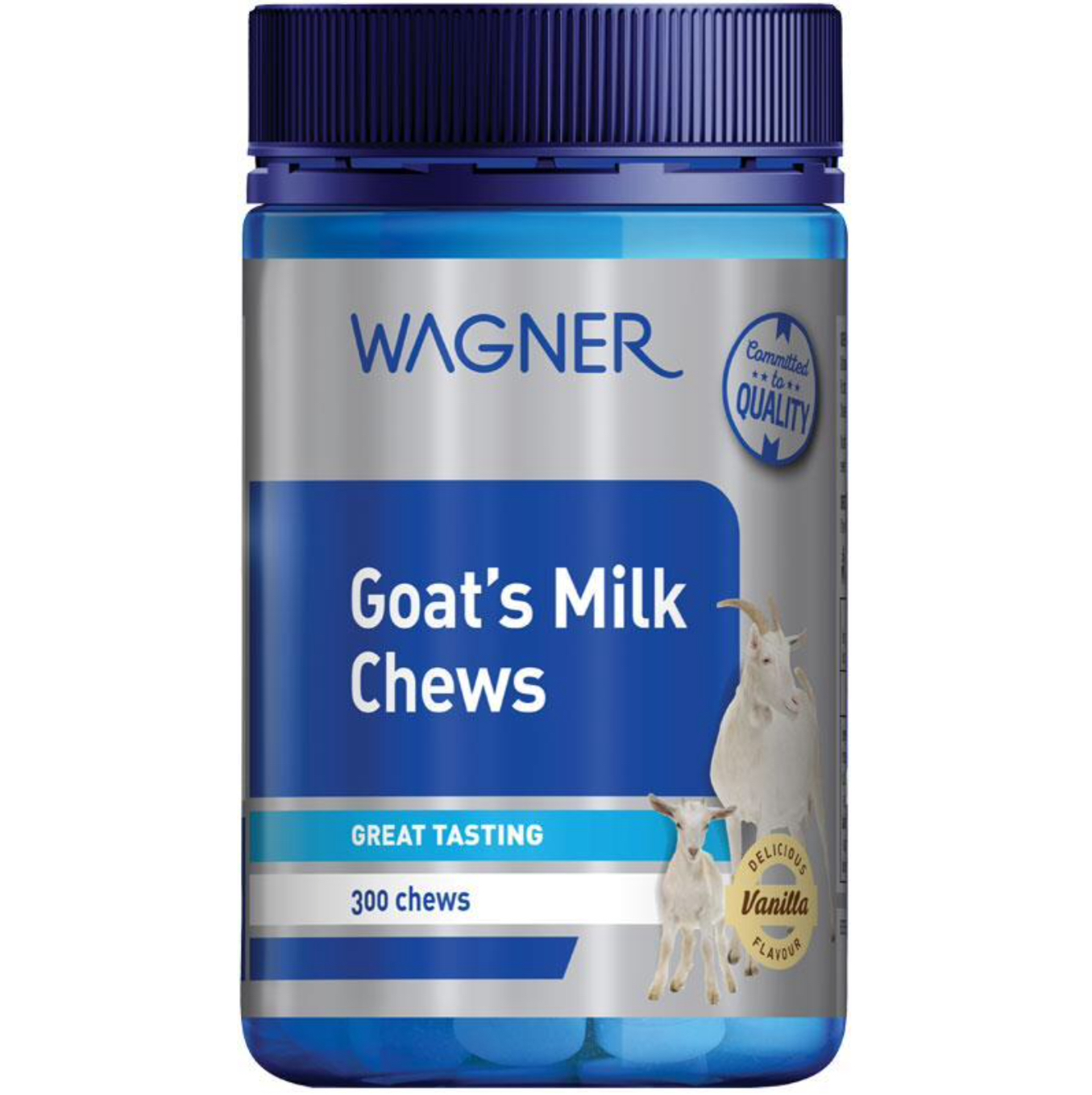 Wagner Goats Milk Chewables Vanilla 300 เม็ด