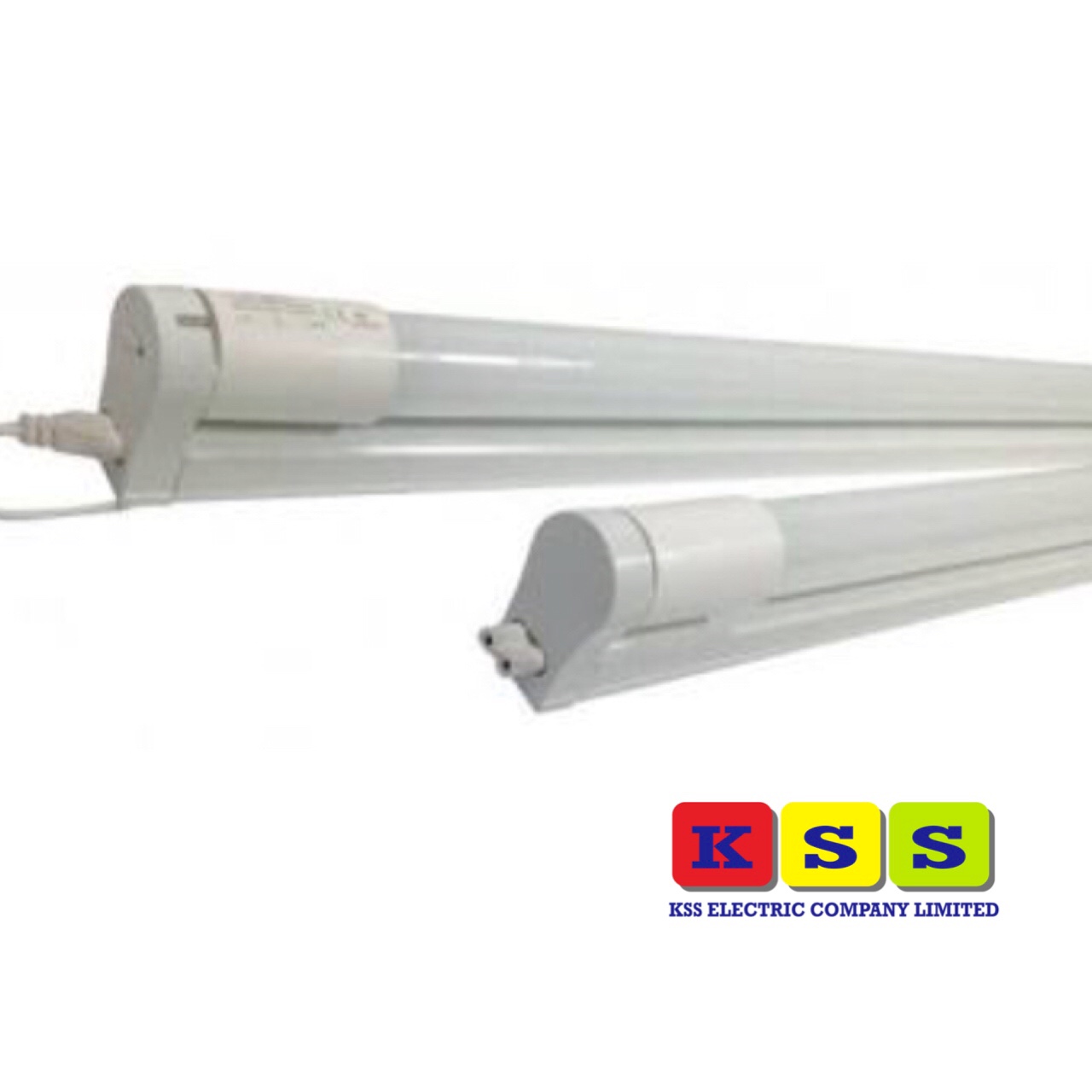หลอด T8 9W LED 60cm 900lm พร้อมราง ยาว 60cm. full-set