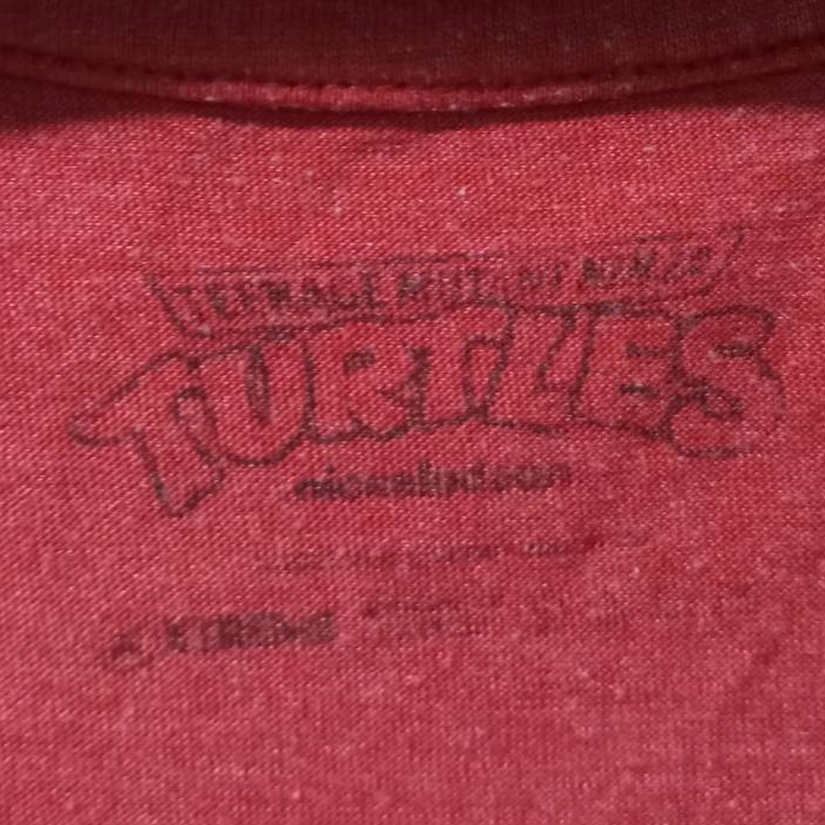 เสื้อยืดวินเทจมือสอง T-Shirt Vingtage ลายการ์ตูน เต่านินจา Teenage Mutant Ninja Turtles