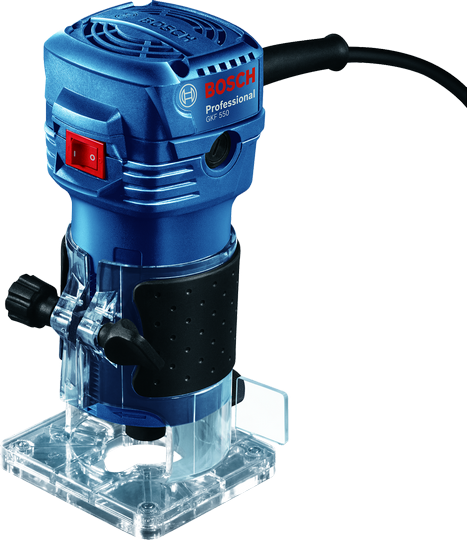 BOSCH GKF 550 1/4-inch Mini Router/ Trimmer - เครื่องเซาะร่องหัวจับดอกขนาด 1/4 นิ้ว - 06016A00K0