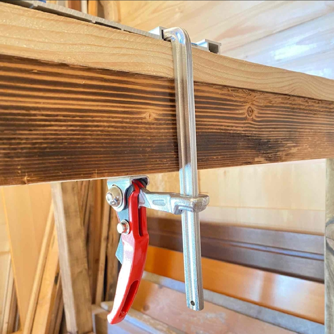 SIT TOOL SIT-199826 Ratchet Guide Rail System Fast Fix Clamps - แคล้มป์แบบล็อคและปลดเร็วสำหรับโต๊ะ Festool MFT ราง MAKITA หรือ Festool - SIT-199826