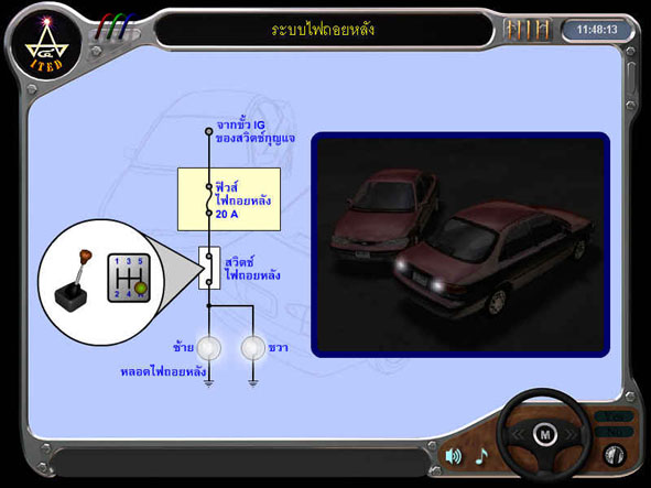 งานบริการระบบไฟถอยหลัง ITED-MM 07053