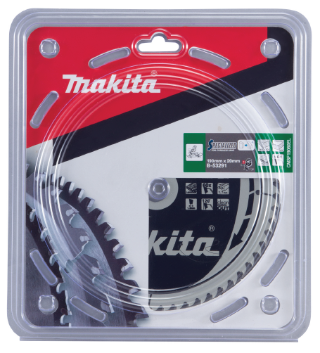 MAKITA A-81907 160mm (6-3/8 inch), 48T Saw Blade - ใบเลื่อย สำหรับตัดไม้ขนาด 160มม (6-3/8 นิ้ว) 48 ฟัน มากีต้า รุ่น A-81907