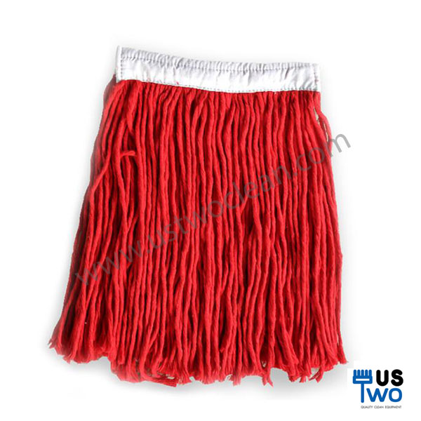 อะไหล่ผ้าม็อบถูพื้น ขนาด 12" สีแดง
