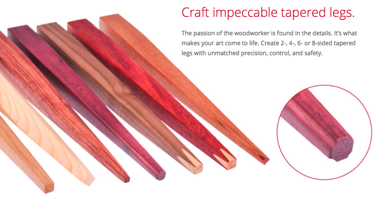 MICROJIG TJ-5000 MicroDial Taper Jig - จิ๊กช่วยในการตัดเอียงงานไม้ (Made in U.S.A.)