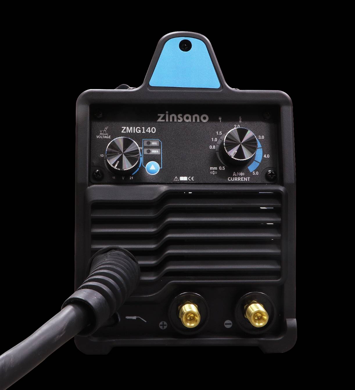 ZINSANO ZMIG140 Welding Machine (installed MIG torch cable with the machine) ZMIG140 - เครื่องเชื่อม MIG ขนาด 140 แอมป์ ZINSANO รุ่น ZMIG140