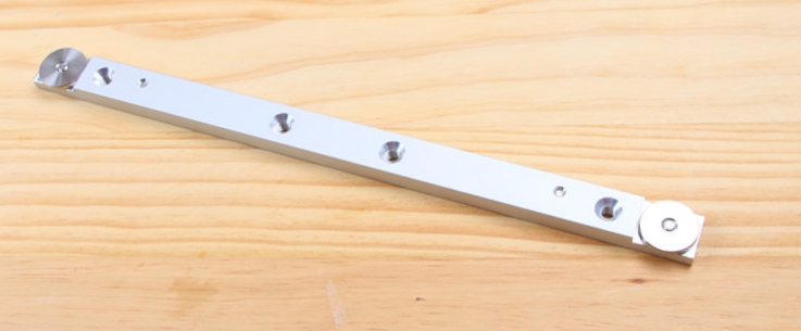 Wnew Aluminum Miter Bars แท่งอลูมิเนียมสไลด์สำหรับร่อง Miter ใช้ทำจิ๊ก หรือ Sled