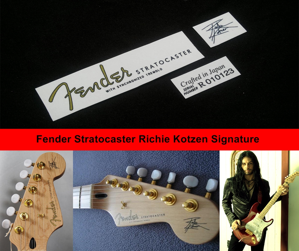 Fender Stratocaster Richie Kotzen Signature