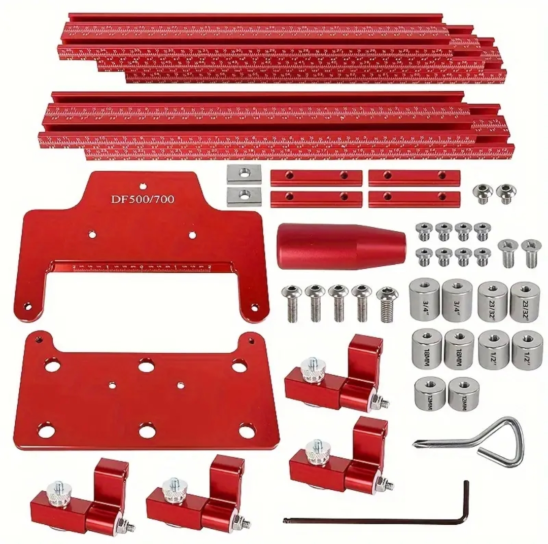 SIT TOOL SIT-FD0150 Aluminum Offset Base System for FESTOOL DOMINO DF 500 and DF 700 - จิ๊กช่วยตั้งระยะการเจาะ ของเครื่องเจาะเดือยโดมิโน ยาว 150มม สำหรับFestool ทั้งรุ่น DF 500 และ DF 700 - SIT-FD0150