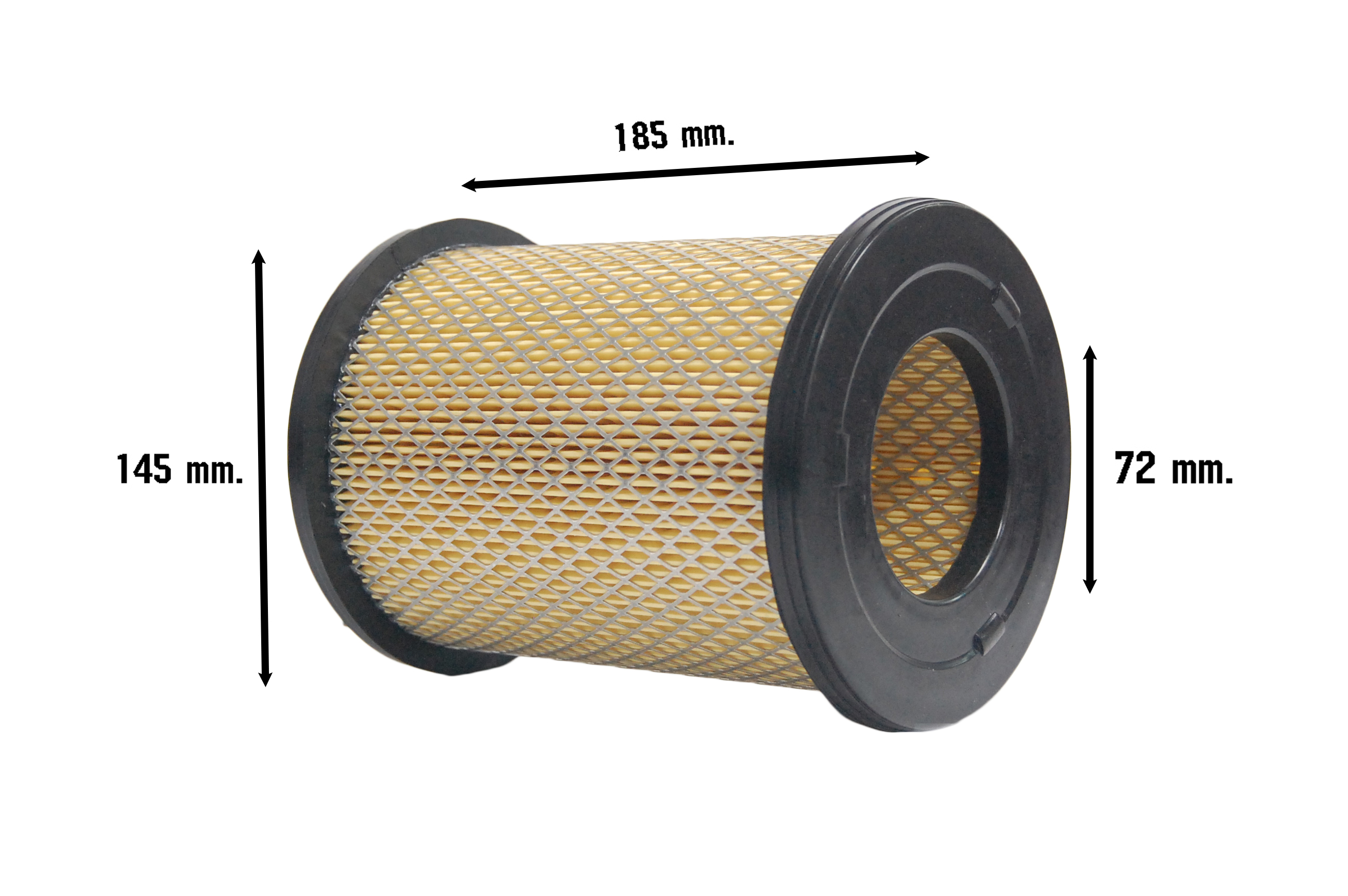 กรองอากาศ ISUZU TFR 2.5 ,TFR 2.8 มังกรทอง ปี 1988-2002 ,ไส้กรอง COM