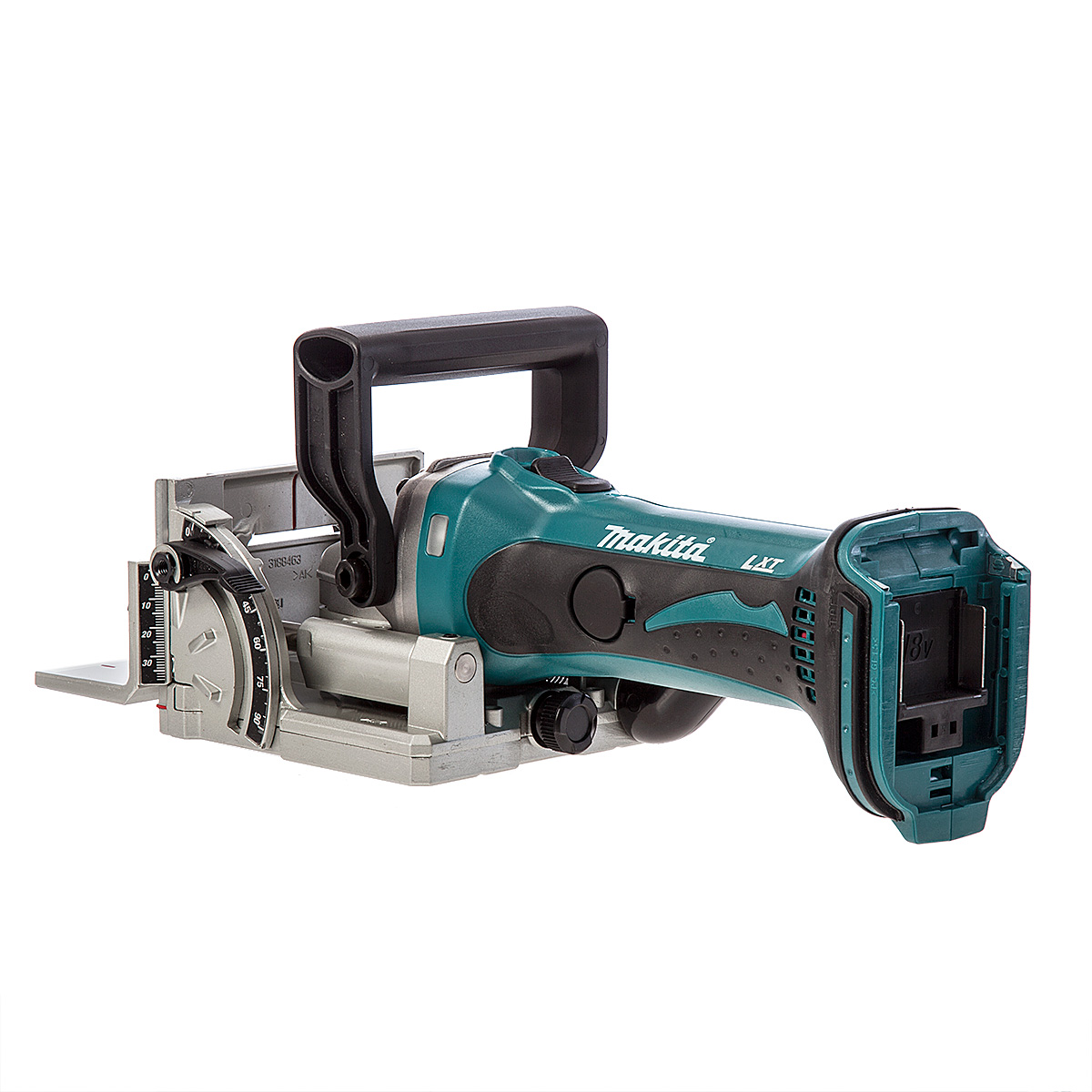 Makita DPJ180Z 18v Cordless Biscuit Jointer - เครื่องเซาะร่องใส่แผ่นบิสกิตไร้สาย 18v Li-Ion (ตัวเปล่าไม่มีแบตเตอรี่ ไม่มีแท่นชาร์ท)