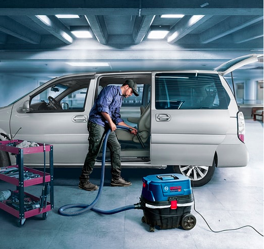 BOSCH GAS 12-25 PL (GAS 12-25 PS)- เครื่องดูดฝุ่นแห้งและเปียก BOSCH รุ่น GAS 12-25 PL (21 ลิตร/1,250w) - 060197C1K0