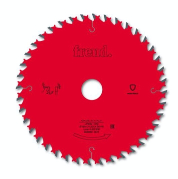 FREUD LP35M 8in.x 40T Saw Blade for General Purpose Wood cut, 25.4 mm. Arbor -ใบเลื่อยตัดไม้ทั่วไป ขนาด 8 นิ้ว 40ฟัน สำหรับเลื่อยมือถือ Freud รุ่น LP35M