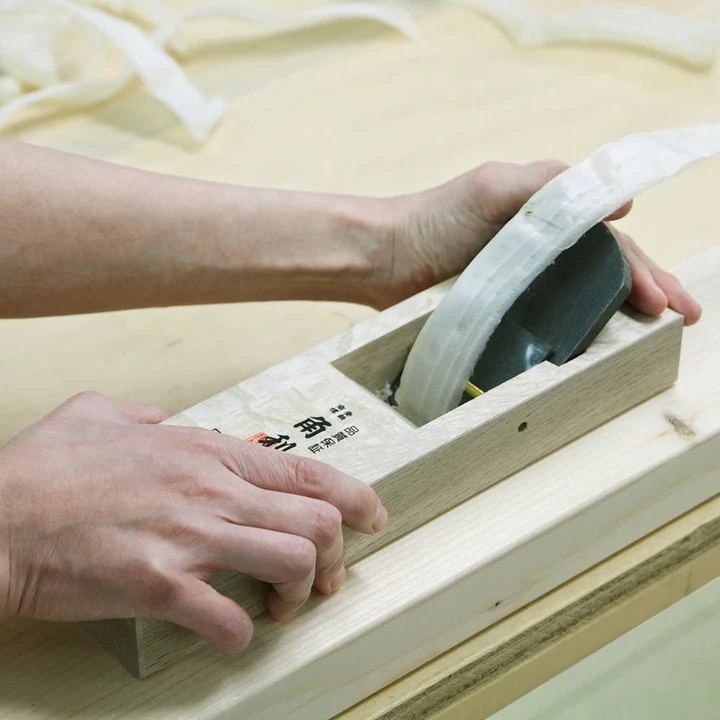 KAKURI AOGAMI Blue Paper Steel #2 Wooden Hand Planes - กบไม้ญี่ปุ่นใบ AOGAMI สำหรับไสไม้ยี่ห้อ คาคูริ