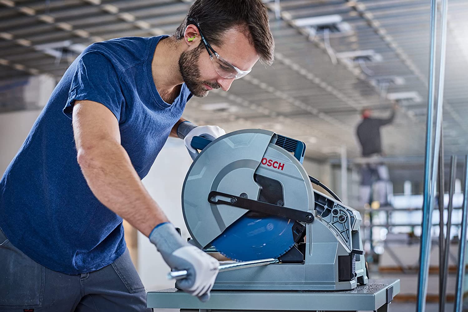 BOSCH 2608643061 - 305mm (12-inch) 80T Expert for Steel Circular Saw Blade -ใบเลื่อยวงเดือนตัดเหล็ก 305มม (12นิ้ว) x 80 ฟัน สำหรับเลื่อยตัดเหล็กไร้สะเก็ดไฟ- 2608643061