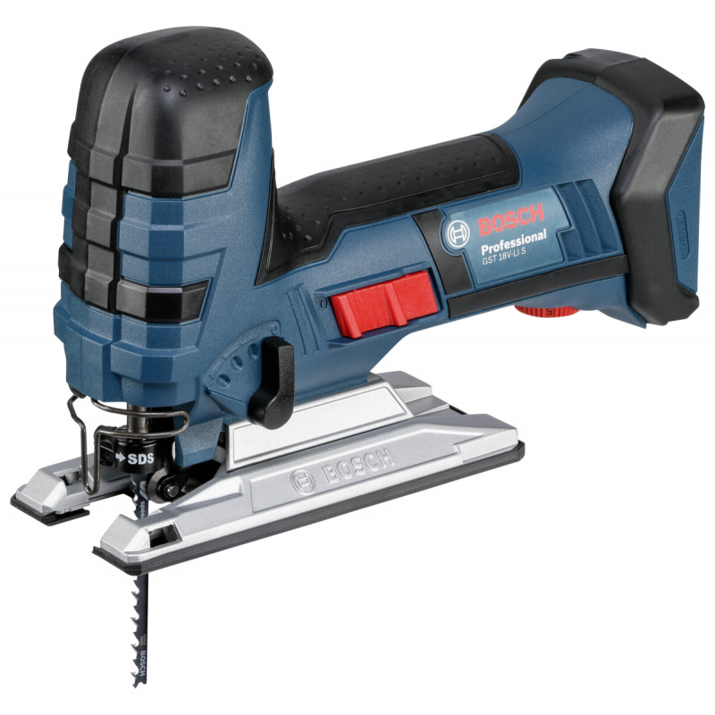 BOSCH GST 18V-LI S Cordless Jigsaw with L-Boxx (SOLO)- เครื่องเลื่อยเปล่าจิ๊กซอว์ไร้สาย ใช้แบตเตอรี่ Li-Ion 18 โวลท์ (ตัวเปล่า) พร้อมกล่อง L-Boxx - 06015A51B0
