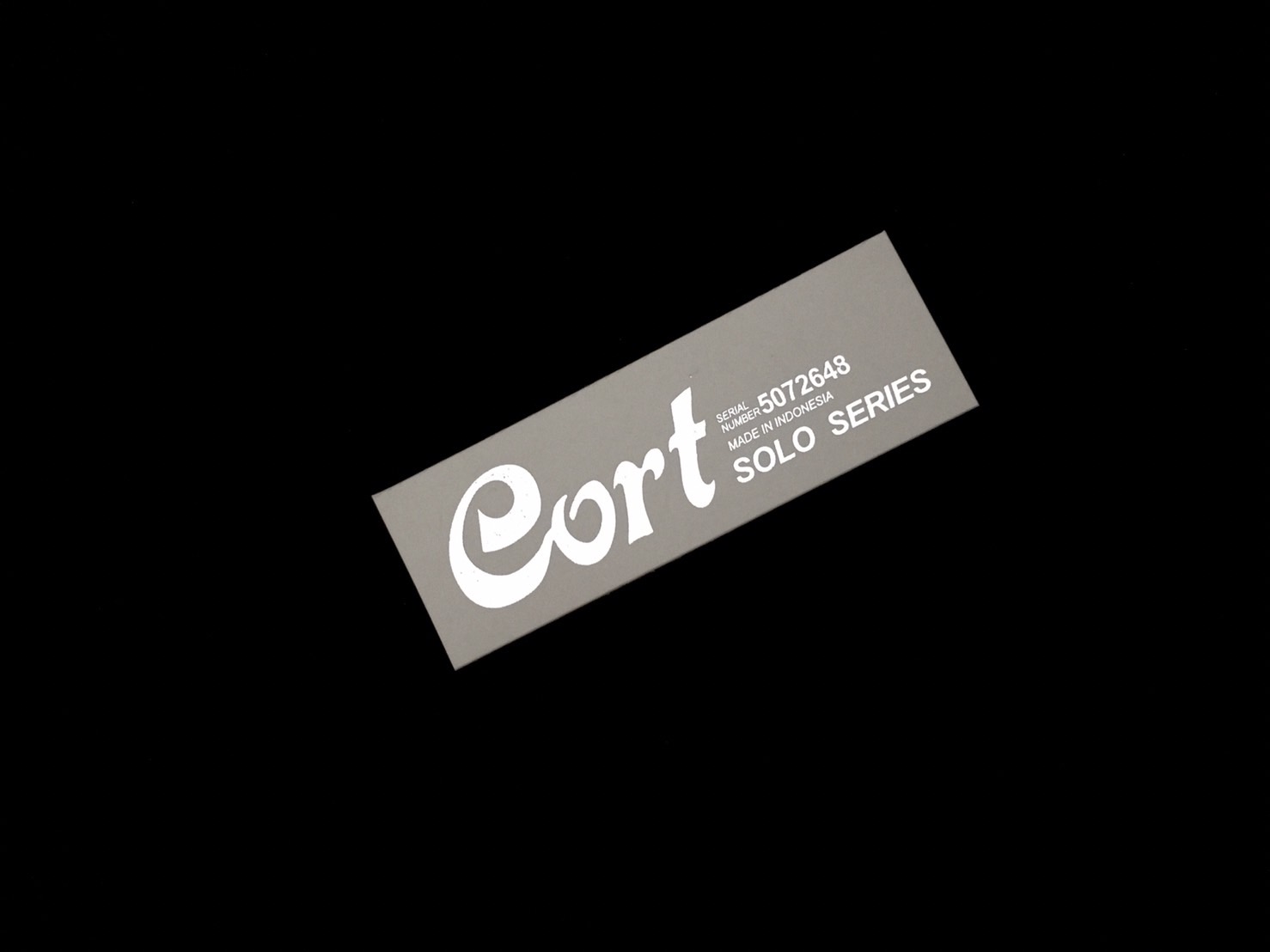 Cort Solo Series Indonesia Craft