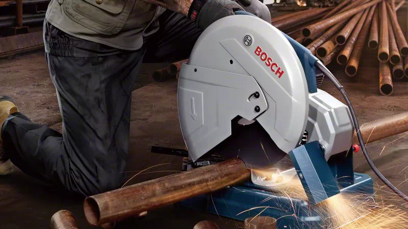 BOSCH GCO 14-24 Metal Cut-off Saw - แท่นตัดไฟเบอร์รองรับงานหนัก 14 นิ้ว รุ่น GCO 14-24 - 0601B371K0