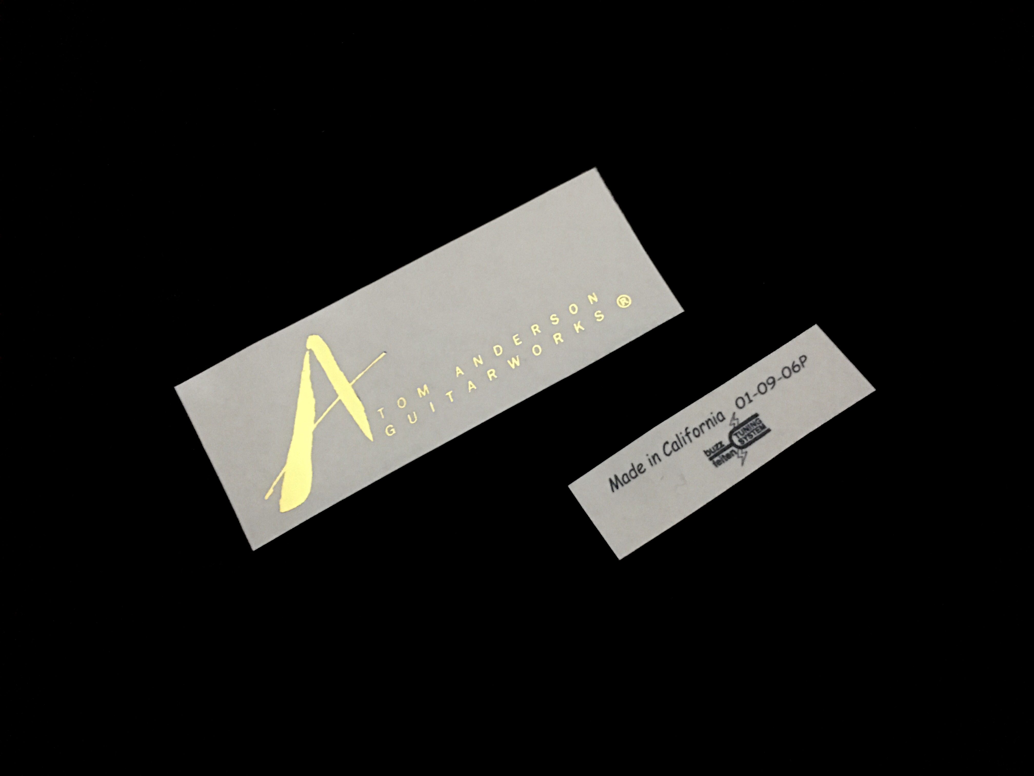 Tom Anderson Guitar [Gold Metallic]