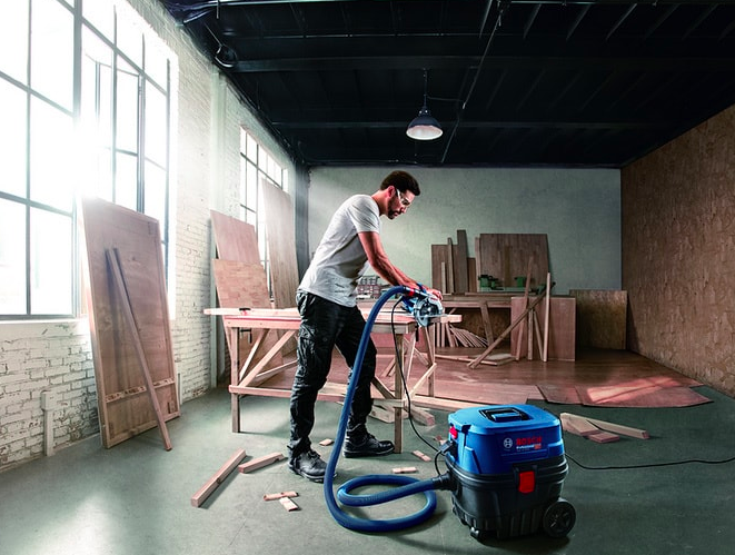 BOSCH GAS 12-25 PL (GAS 12-25 PS)- เครื่องดูดฝุ่นแห้งและเปียก BOSCH รุ่น GAS 12-25 PL (21 ลิตร/1,250w) - 060197C1K0