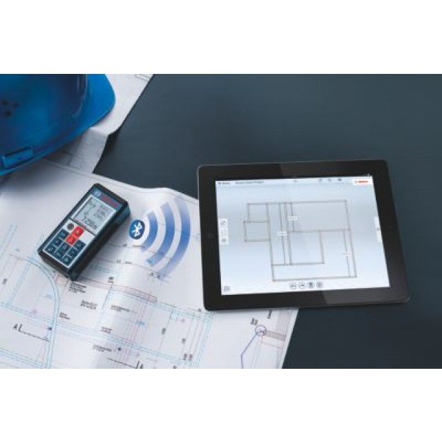 BOSCH GLM 100 C 100m. Laser Measure - เครื่องวัดระยะด้วยเลเซอร์ไกล 100ม. BOSCH รุ่น GLM 100 C - 06010727K0