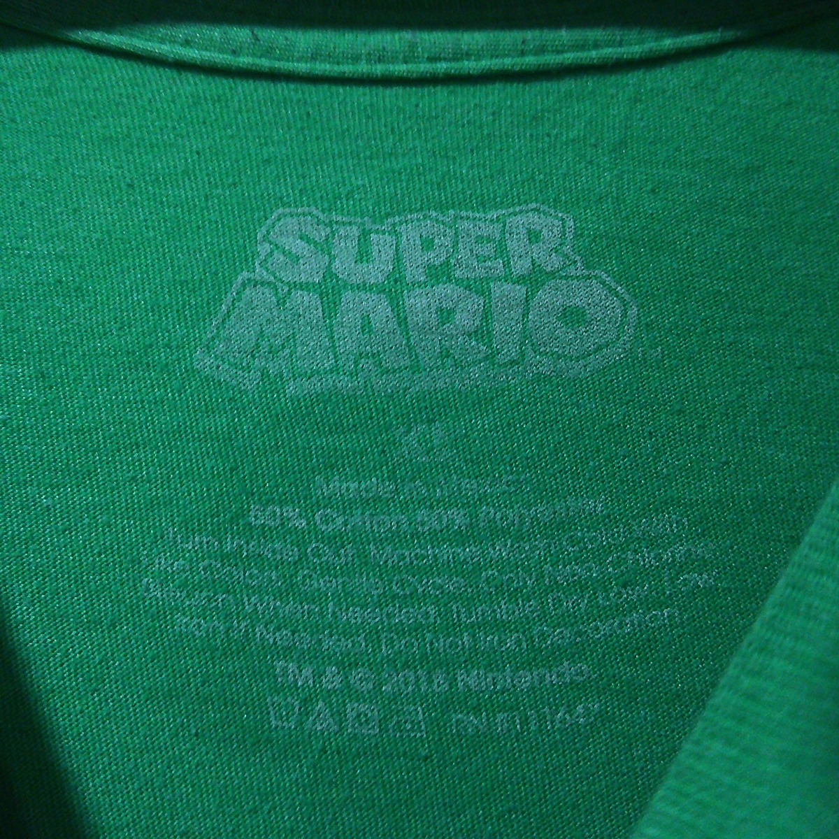 เสื้อยืดมือสอง ลายการ์ตูน ซูเปอร์มาริโอ้ Super Mario