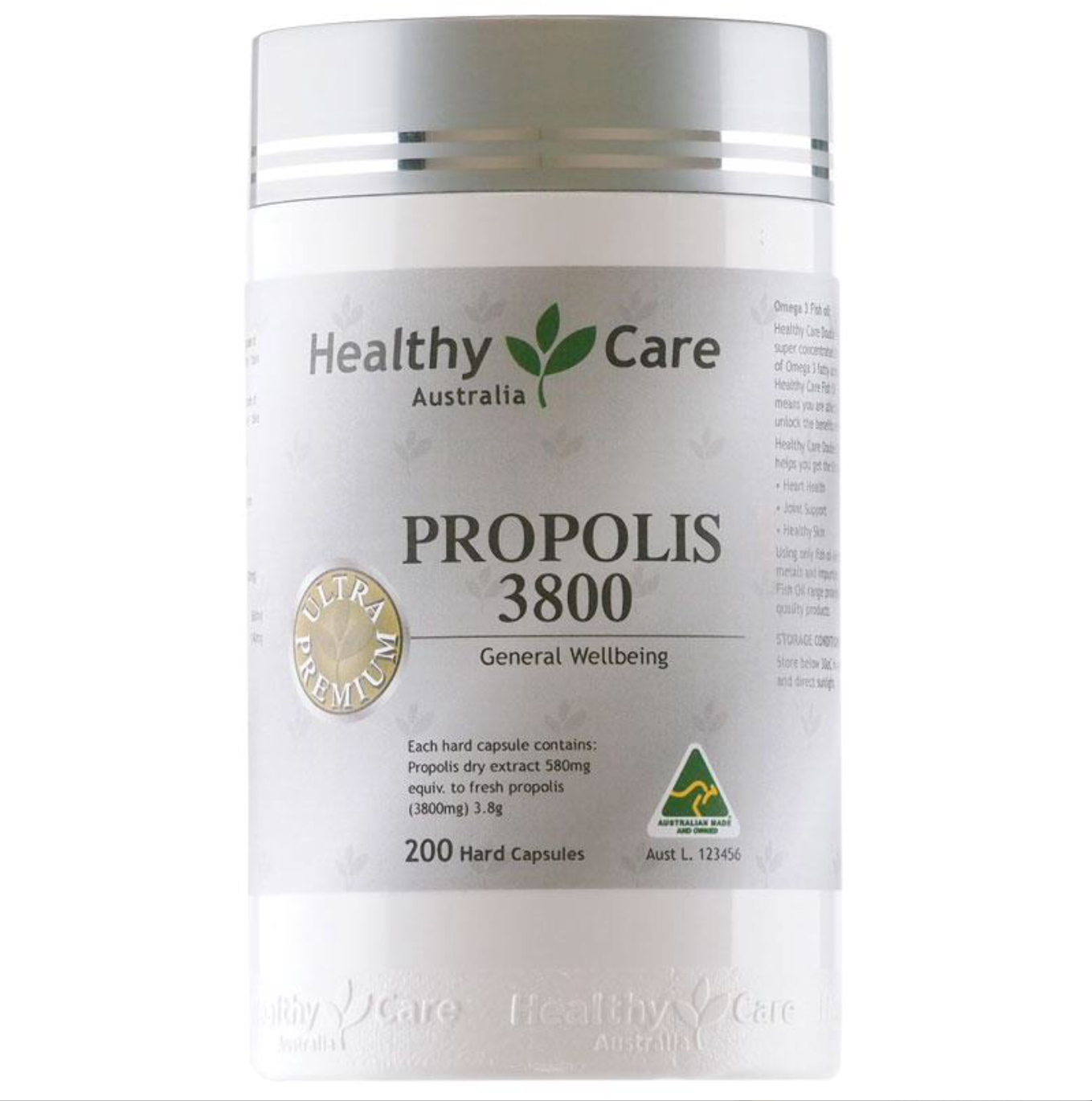 Healthy Care Ultra Premium Propolis 3800mg (200 แคปซูล)