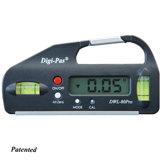 DIGI-PAS DWL-80Pro - ระดับน้ำดิจิตอลขนาดพกพา 100 มม. จากอังกฤษ