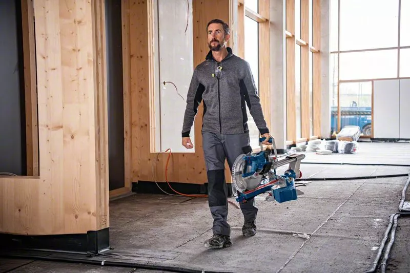 BOSCH GCM 18V-254 D 10" (254mm) Cordless Miter Saw BitTurbo (Tool only- without battery and charger) - เลื่อยตัดองศาสไลด์ไร้สายขนาด 10 นิ้ว (254 มม) บอช รุ่น GCM 18V-254 D (ไม่มีแบตเตอรี่ ไม่มีแท่นชาร์จ) 0601B51180