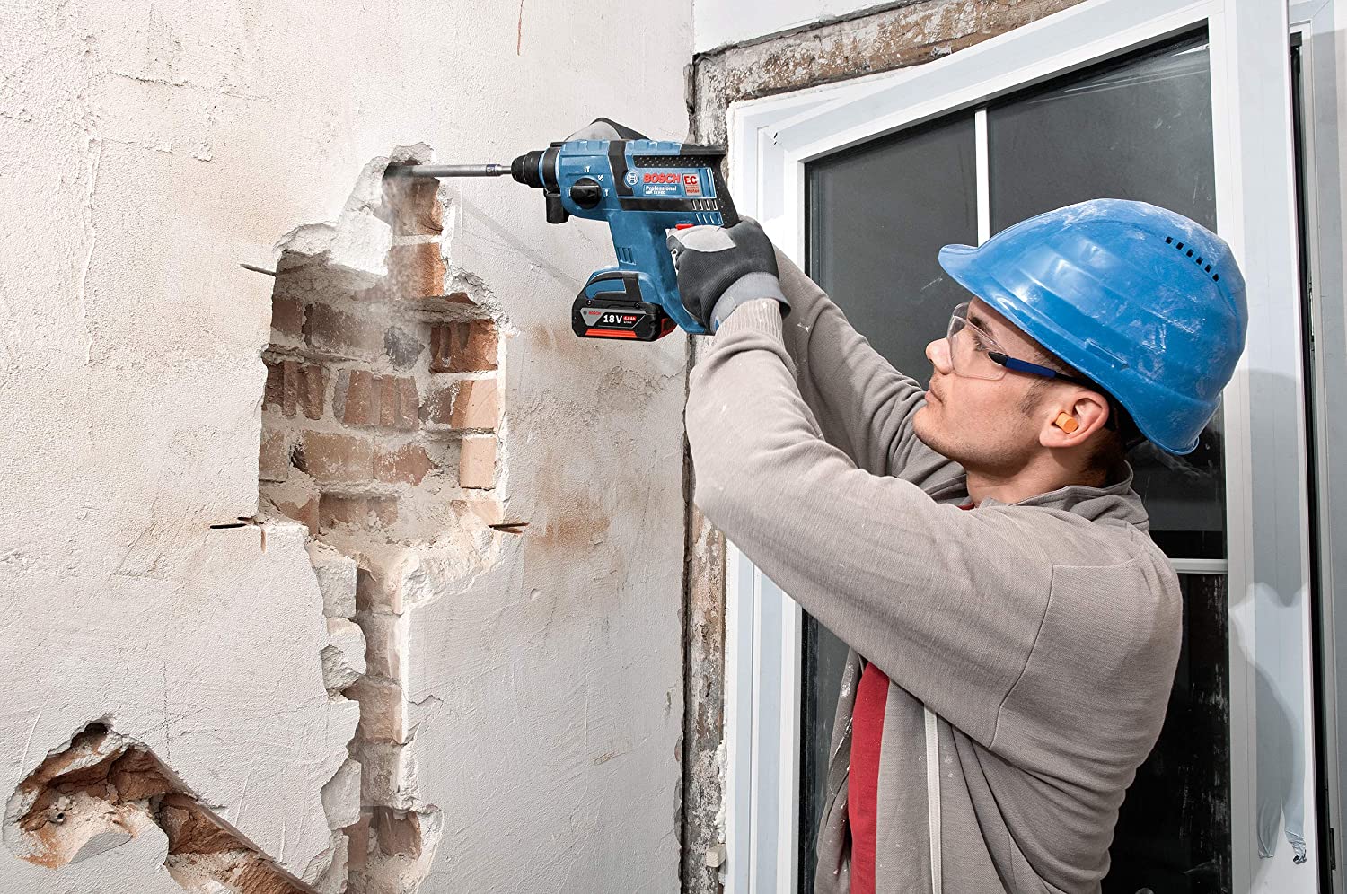 BOSCH 2608578765 11Pcs Sds+ Drill Bit Chisel Set In Aluminium Case - ชุดดอกสว่านโรตารี่ SDS-Plus 11 ดอก บ๊อช รุ่น 2608578765