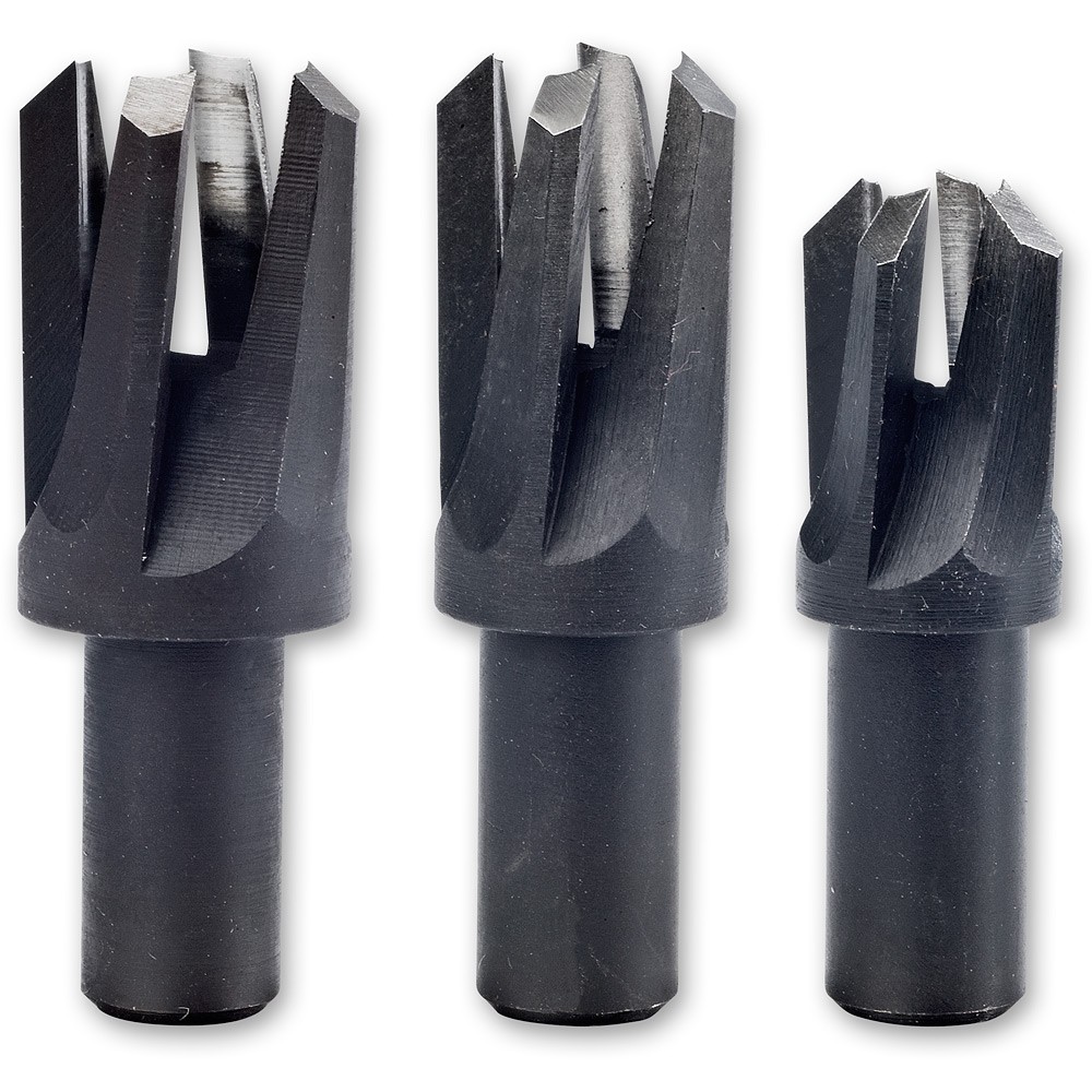 VERITAS Snug-Plug Cutters - 3 piece Metric Tapered Snug Plug Cutter Set (ชุดเจาะไม้ทำปลั๊กอุดรูสกรู แบบเตเปอร์ 3 ขนาด 6มม, 8มม และ 10 มม.)
