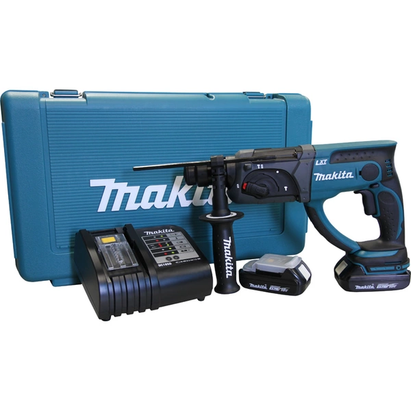 MAKITA DHR202SYE 18V 20 mm. Cordless SDS-PLUS Rotary Hammer (LXT-Series) - สว่านโรตารี่ไร้สาย SDS-PLUS 20มม. MAKITA รุ่น DHR202SYE (18V 1.5Ah)