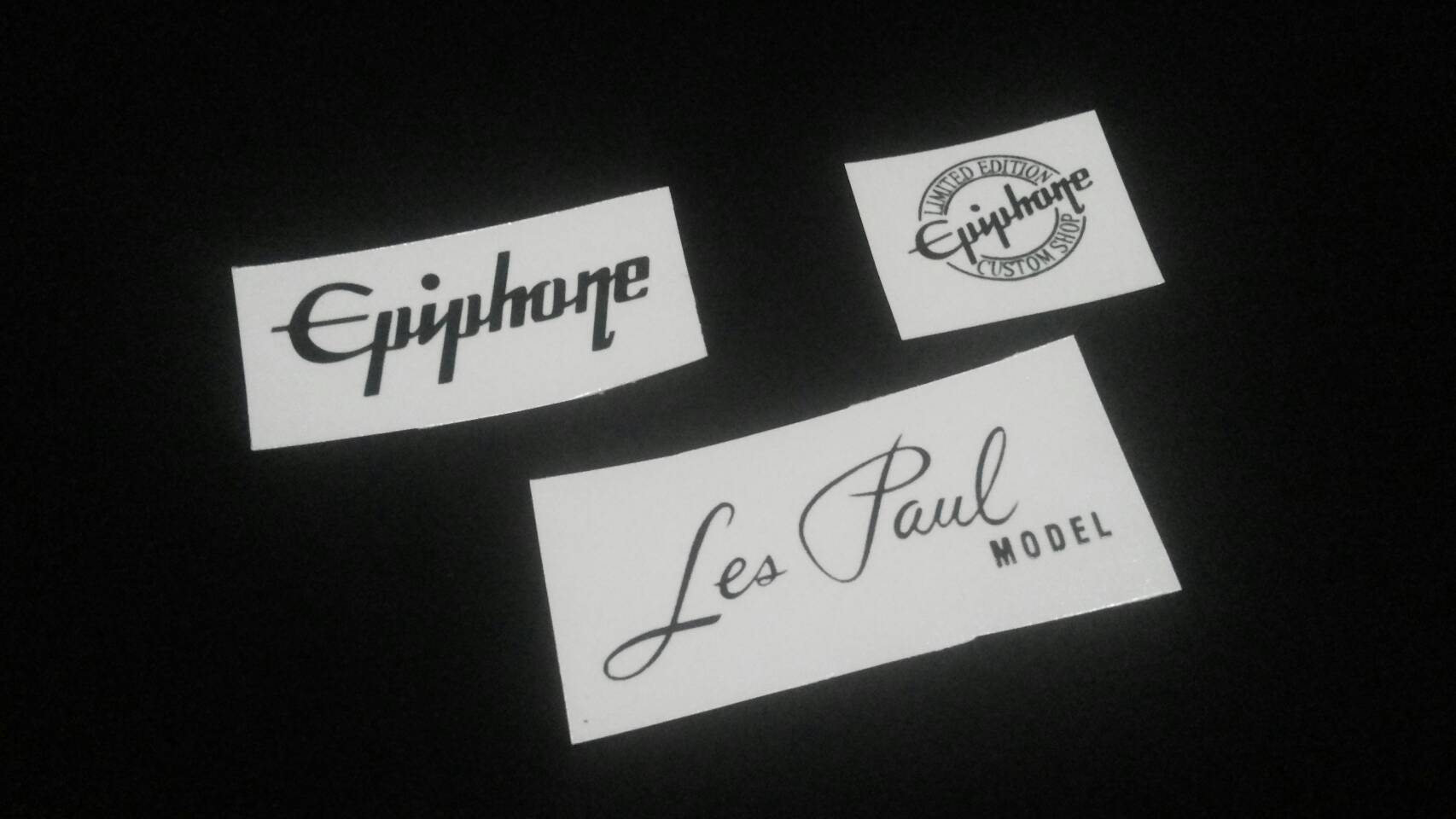 Epiphone Les Paul White Head 2