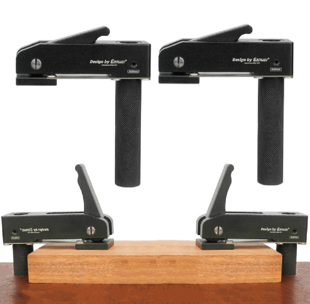 GANWEI BD1750 Fast Hold down Benchdog Clamp for Workbench 3/4" (19mm) or 20mm/ 80mm and 175mm length - แคล้มป์กดยึดไม้ สำหรับโต๊ะงานไม้ชนาดเดือย 19มม. หรือ 20มม. ยาว 80มม และ 175มม.