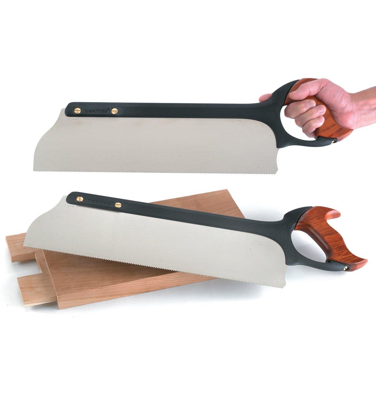 VERITAS Rip & Crosscut Tenon Saws -เลื่อยทำเดือยเหลี่ยม ตัดตามเสี้ยน และตัดขวางเสี้ยน - 05T14xx